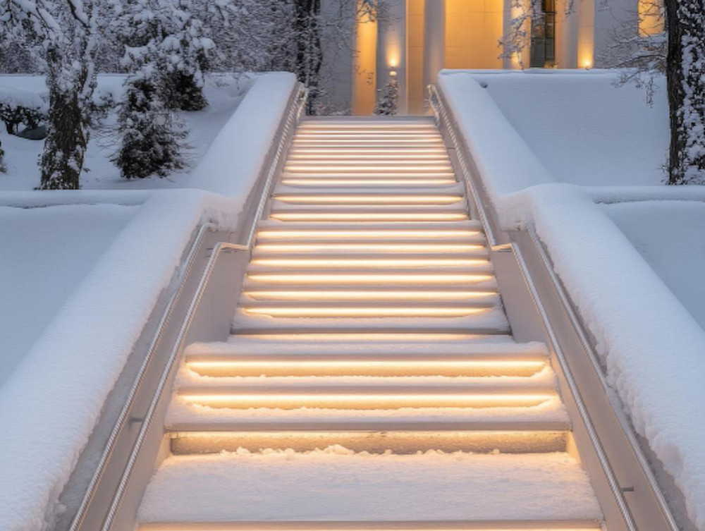 Jak zadbać o zewnętrzne schody marmurowe przed zimą?